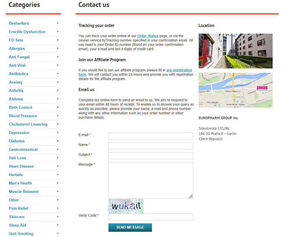 365WorldStoreRxD customer support interface