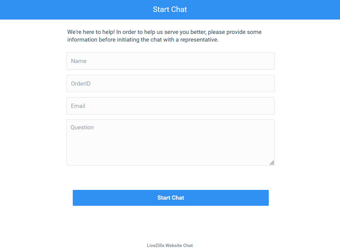 ArecovPharma Customer support chat