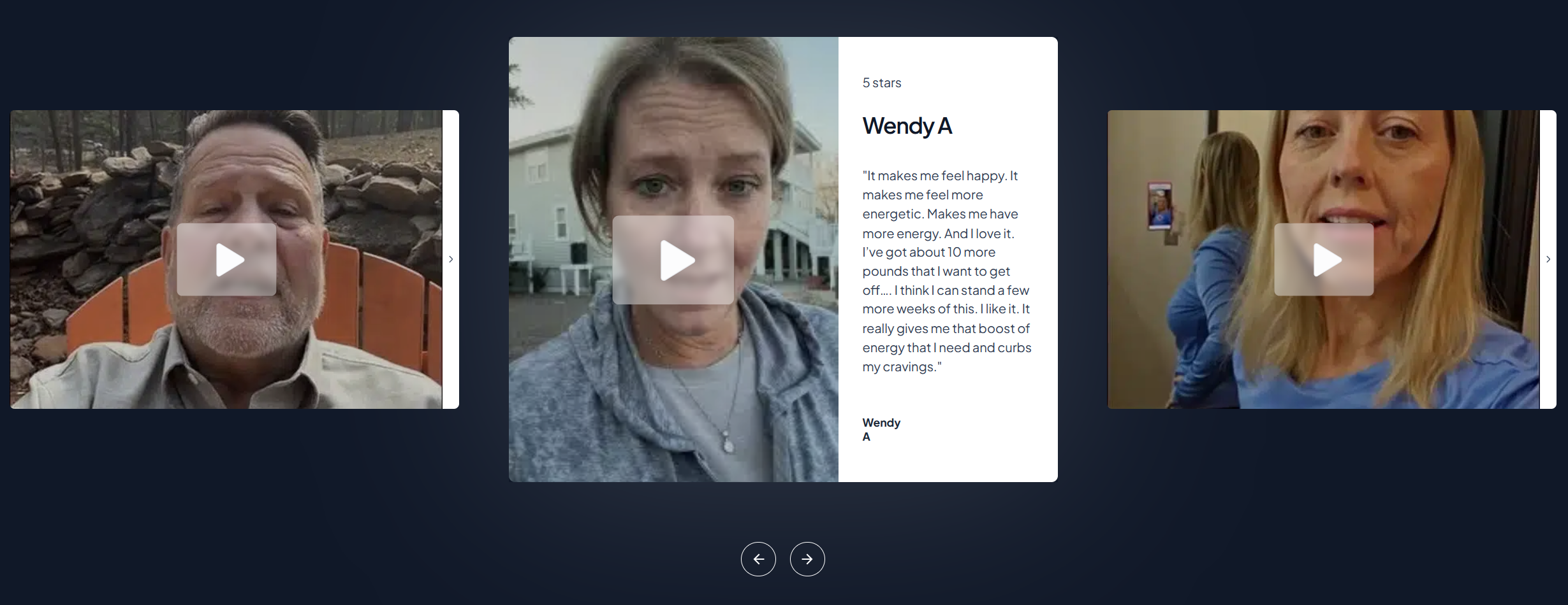 Customer review snapshot