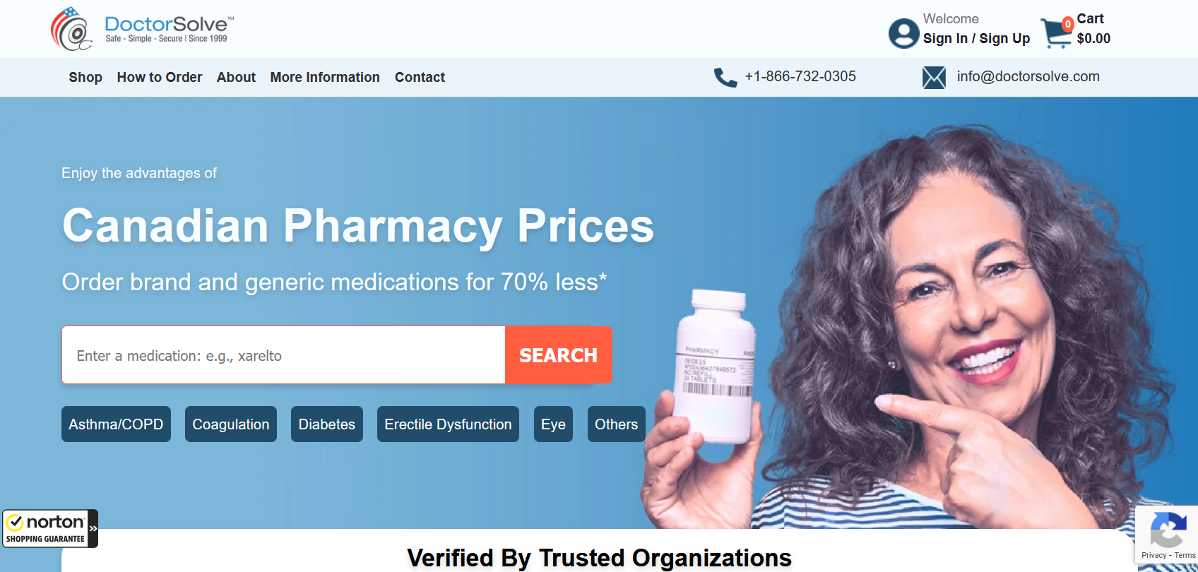 DoctorSolve homepage