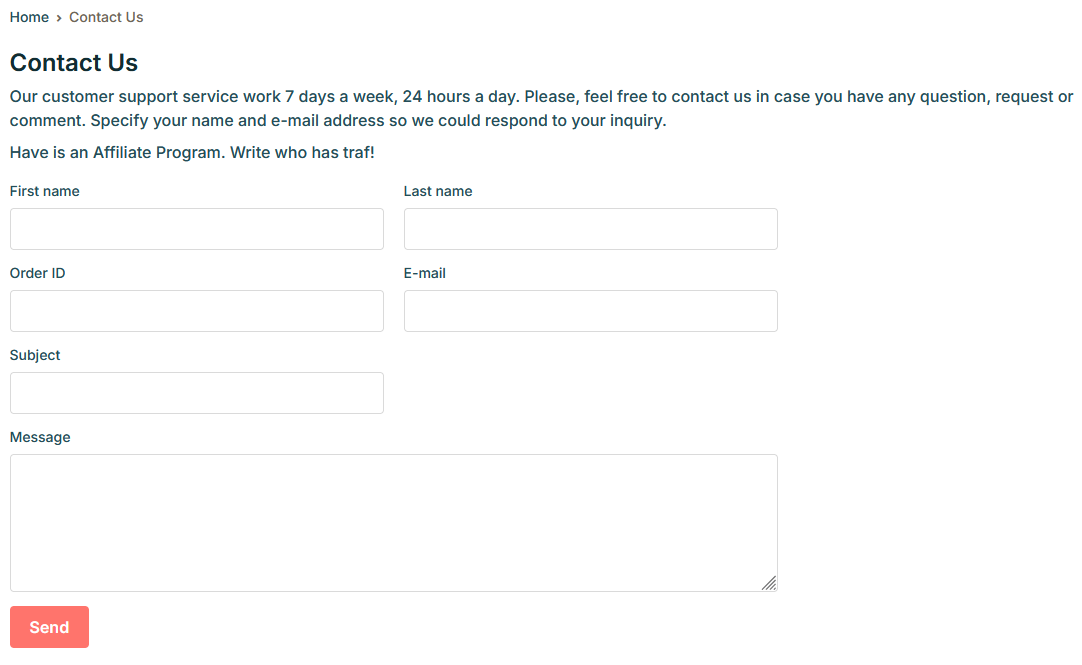 HealthWorldCp customer support contact page