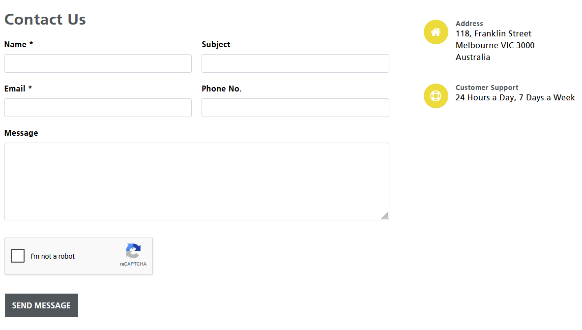 Kamagra4u customer support and policy page