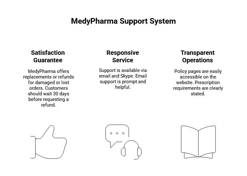 MedyPharma support system