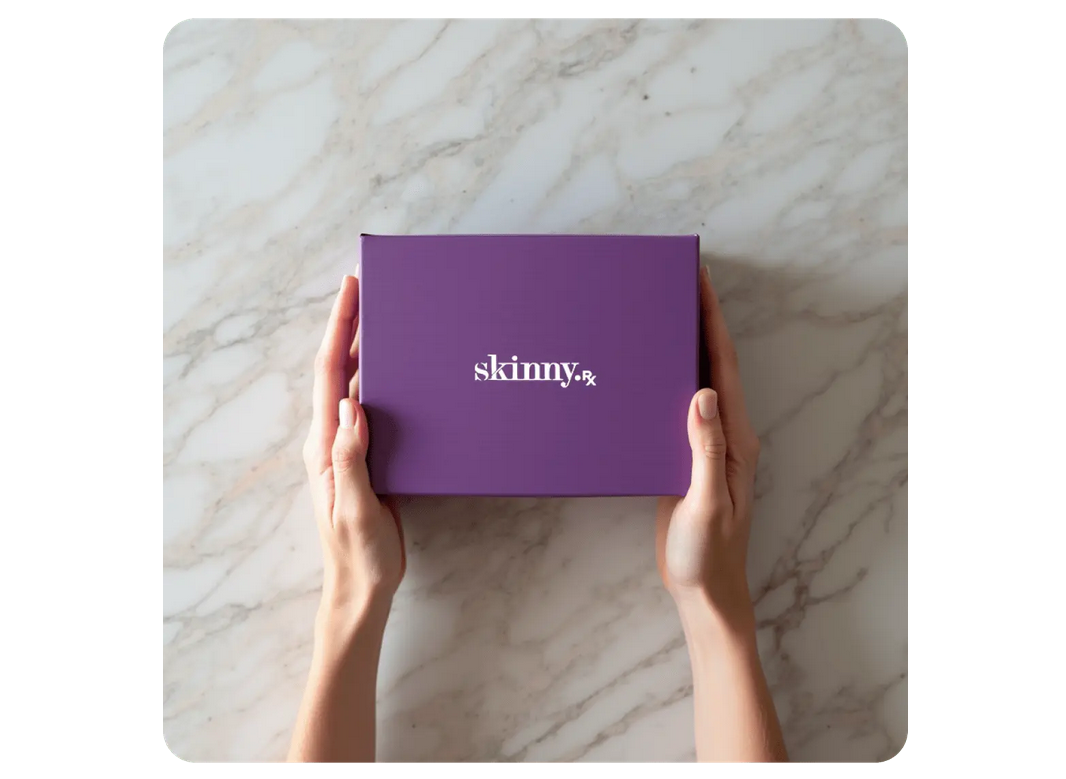 Sample packaging of SkinnyRx medication