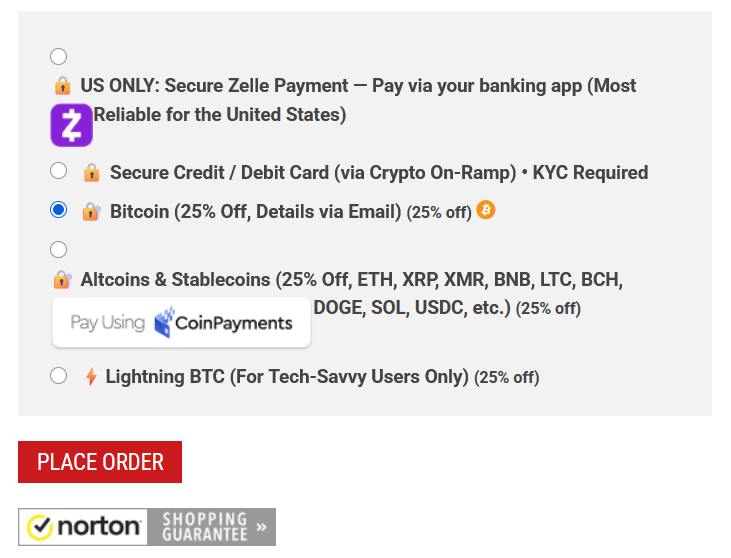 ViaBestBuy checkout and trust badges