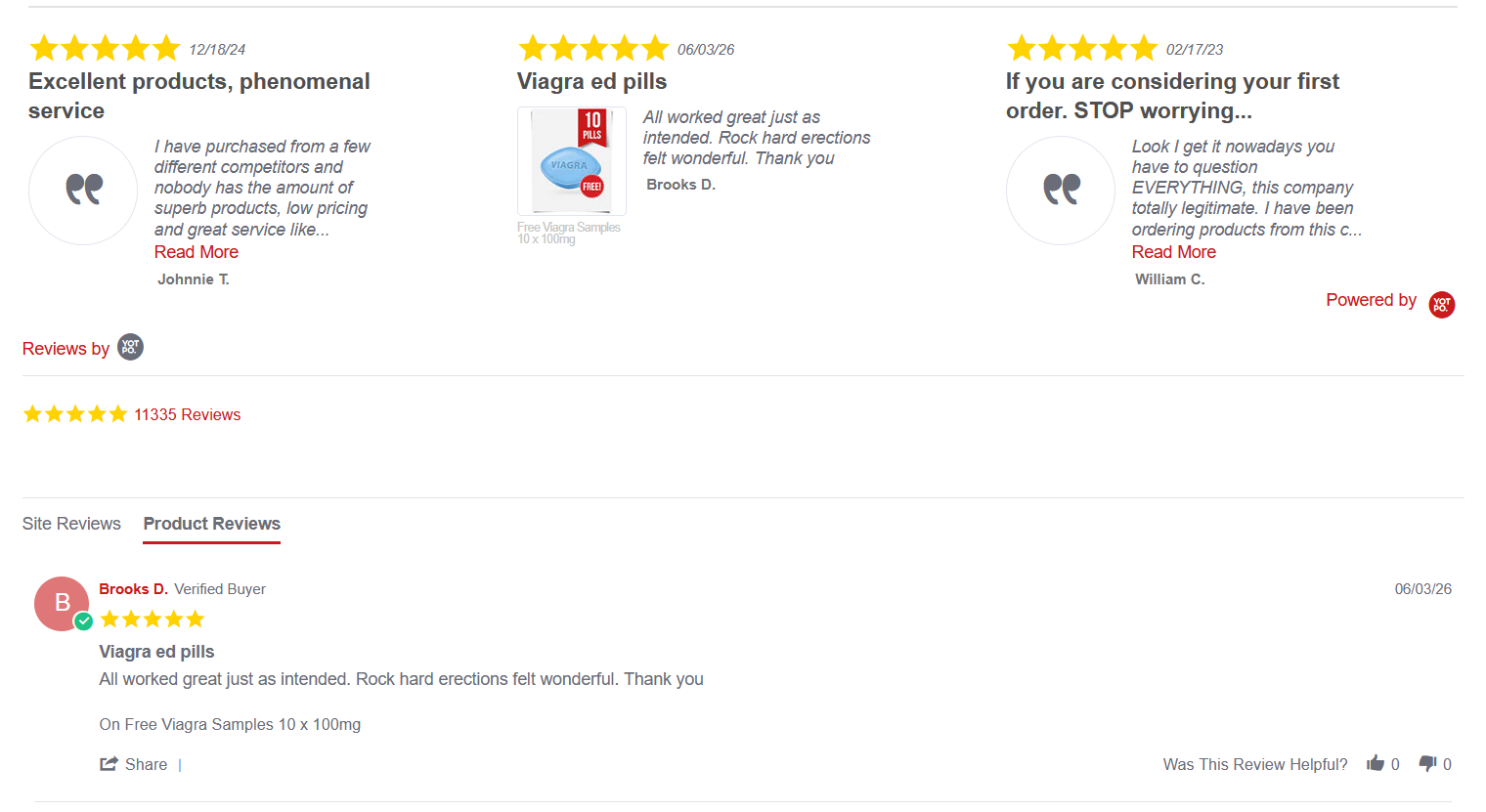 ViaBestBuy customer review section